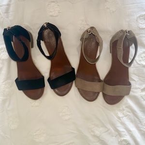 Suede Sandals